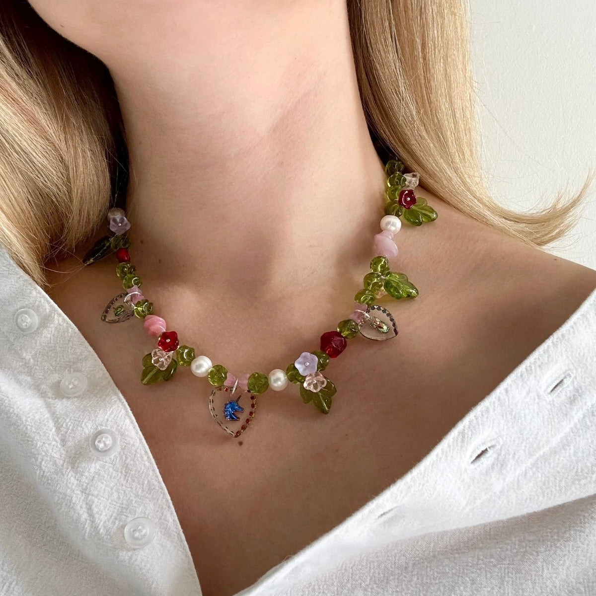 β¨π¦πΏ FANTASY GARDEN NECKLACE π©·π¦β¨