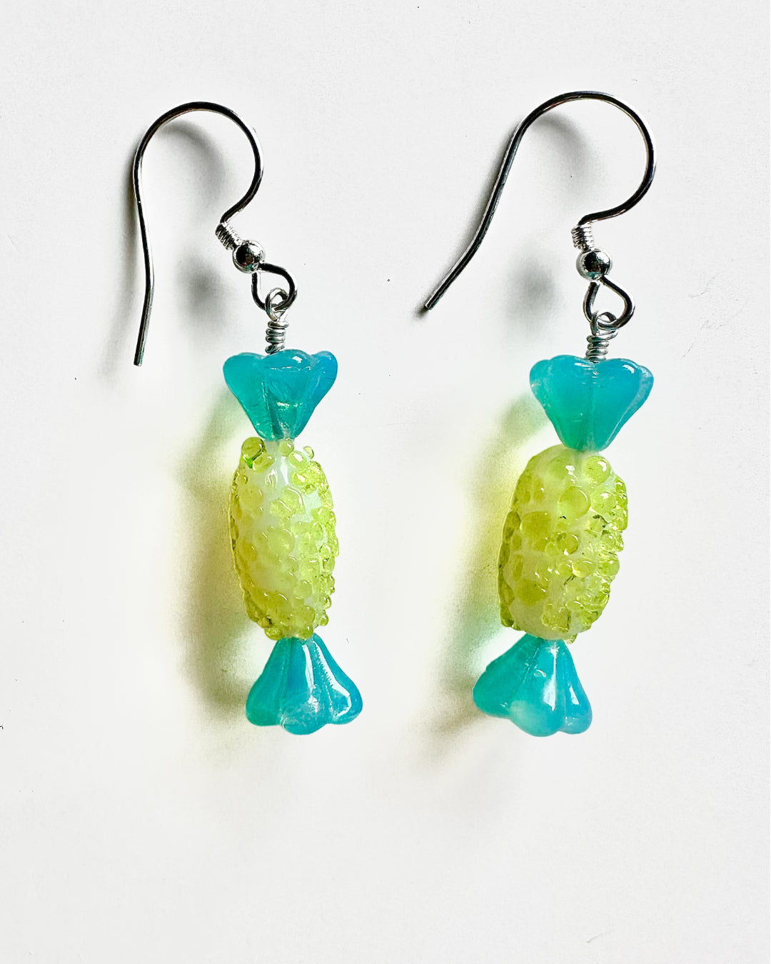 ⚡️🍋 Electric Lemon Candy Earrings 🍋⚡️