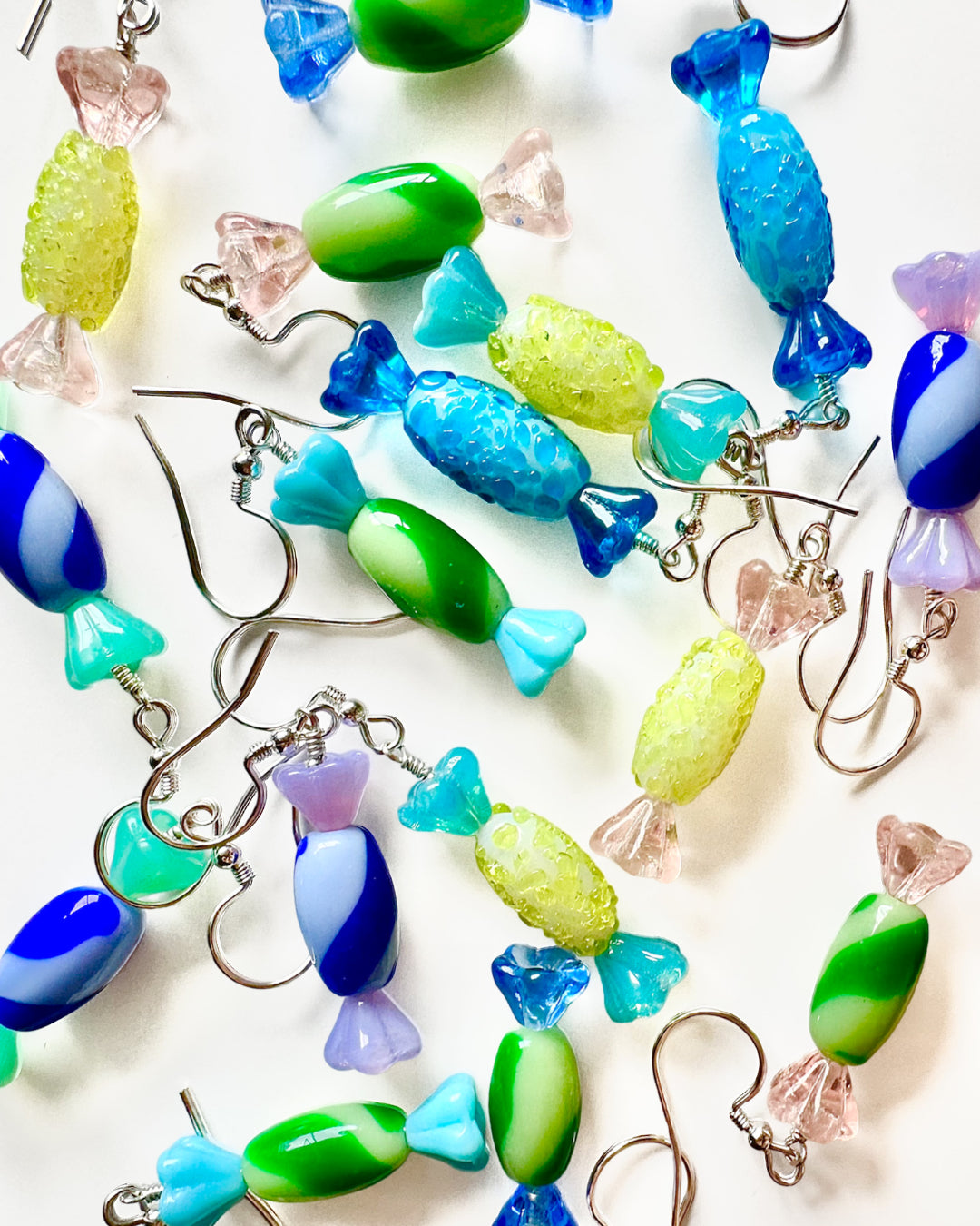 ⚡️🍋 Electric Lemon Candy Earrings 🍋⚡️