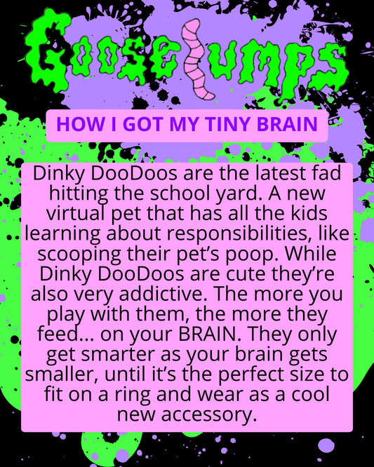 Gooselumps: π§  HOW I GOT MY TINY BRAIN RING π§