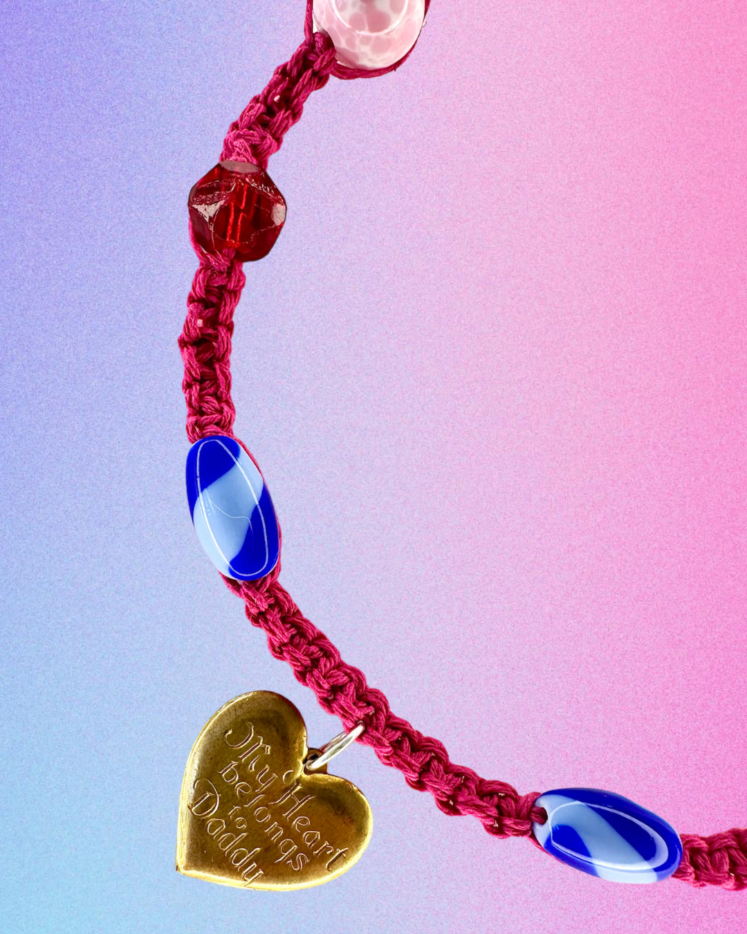 ❤️ My Heart Belongs to Daddy Hemp Necklace ❤️