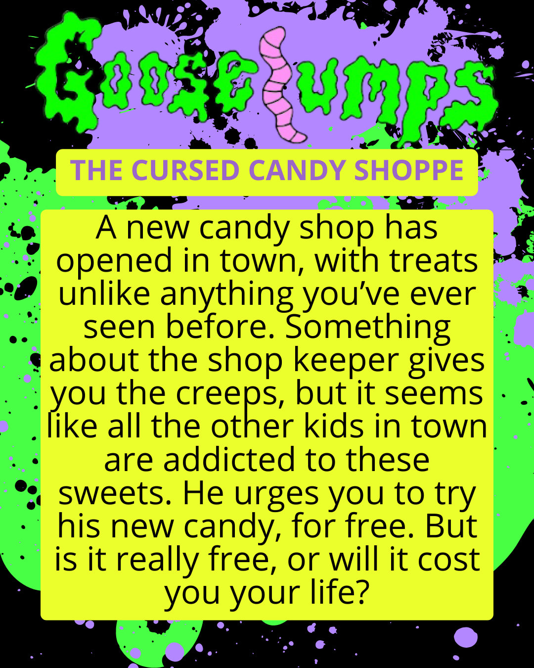 Gooselumps: 💀🍬🌽 CURSED CANDY CORN NECKLACE 🌽🍬💀