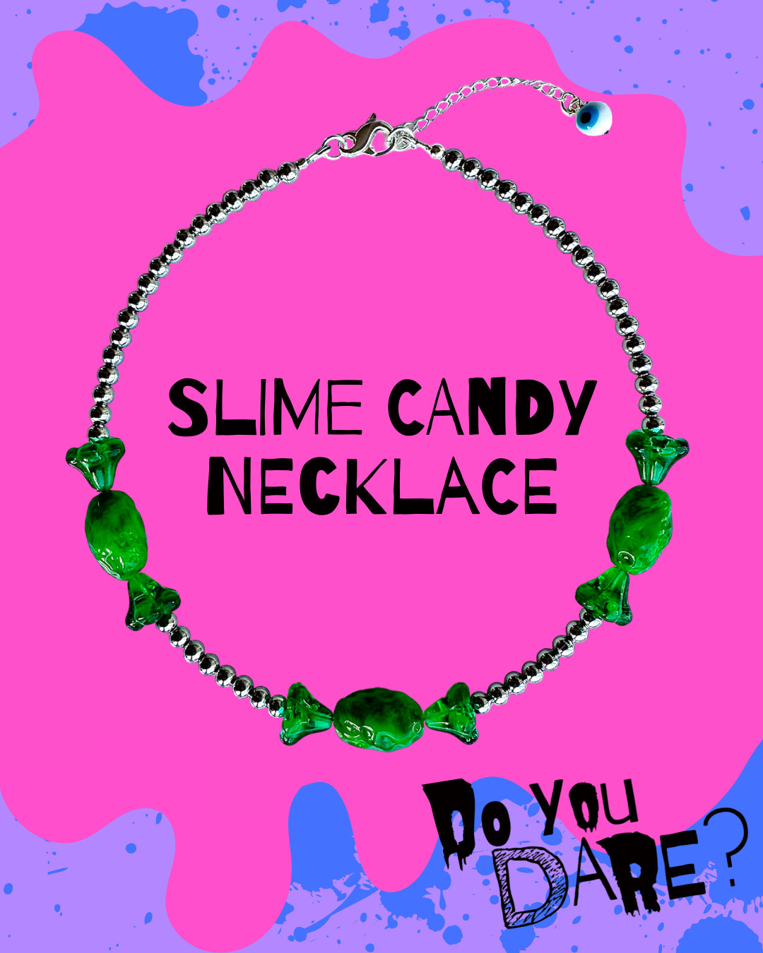 Gooselumps: 🦠🍬 SLIME CANDY NECKLACE 🍬🦠