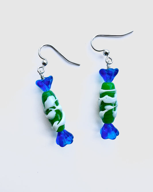 Gooselumps: ππ¬ DEATH MINT CANDY EARRINGS ππ¬