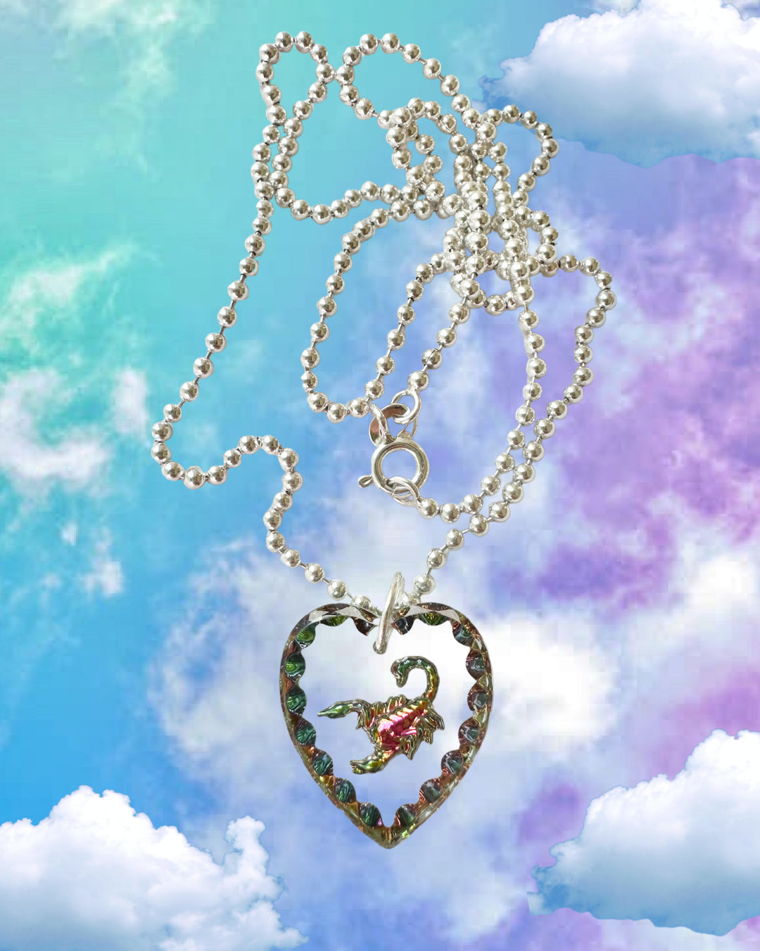 MORPHIO: Scorpion Morph Sterling Silver Necklace