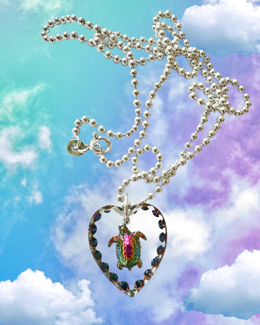 MORPHIO: Turtle Morph Sterling Silver Necklace