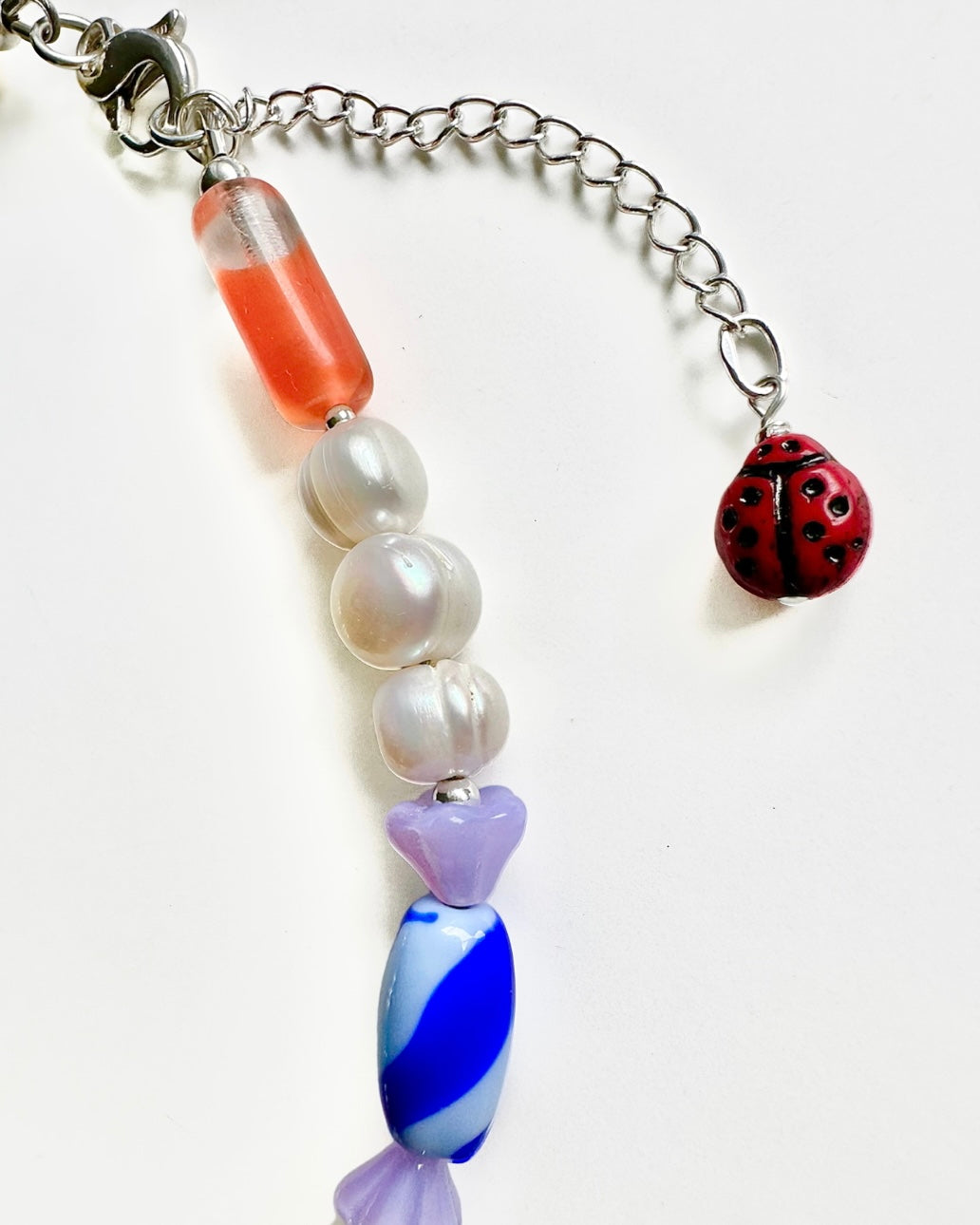 🐞🍭 Candy Picnic Necklace 🍬🧺