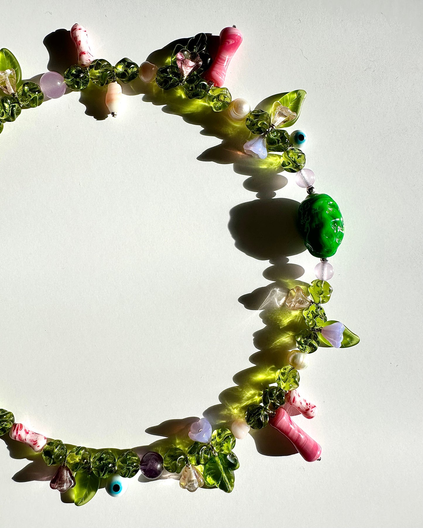 Gooselumps: 🌿👁️🧪 STAY OUT OF THE BASEMENT NECKLACE 🧪👁️🌿