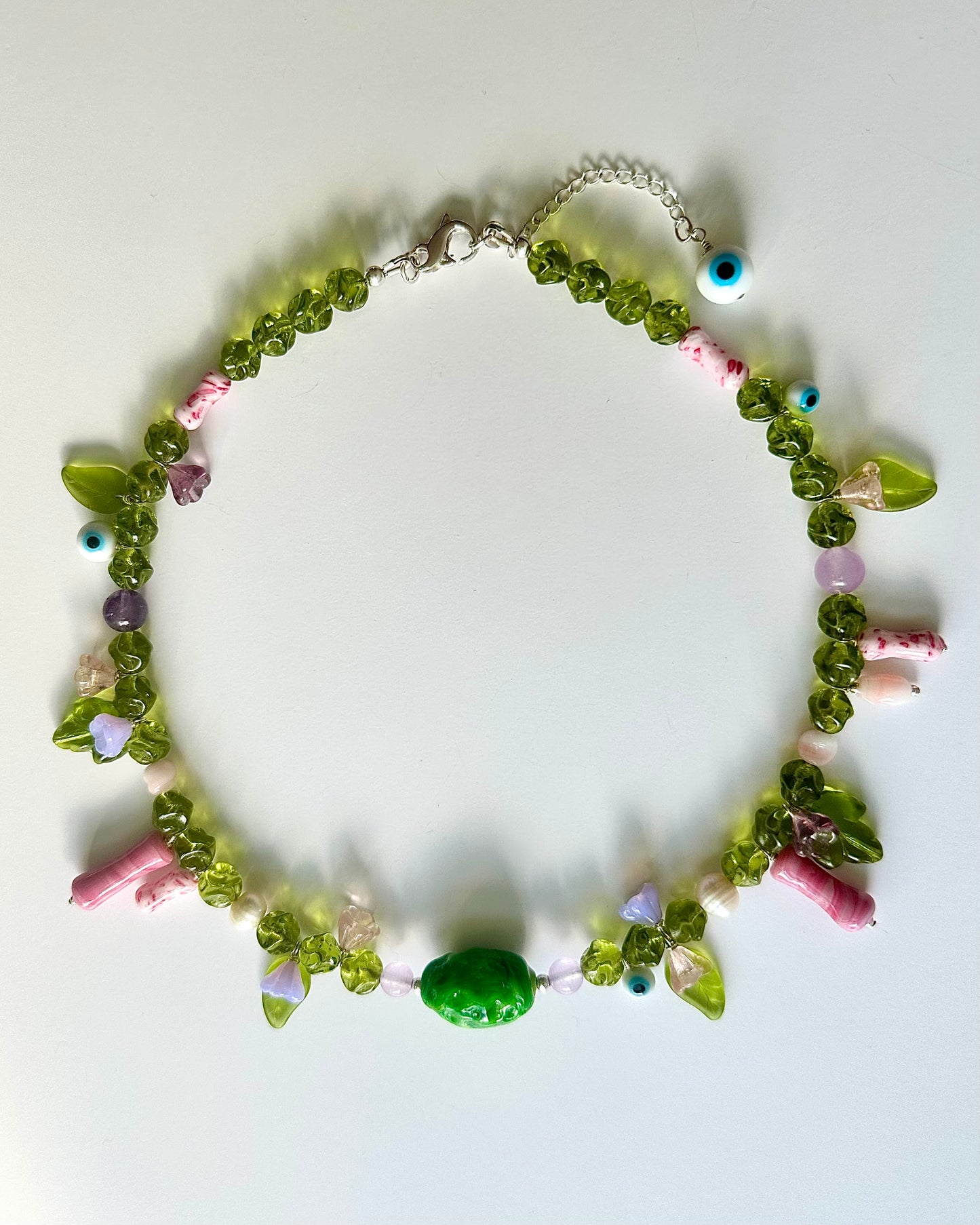 Gooselumps: 🌿👁️🧪 STAY OUT OF THE BASEMENT NECKLACE 🧪👁️🌿