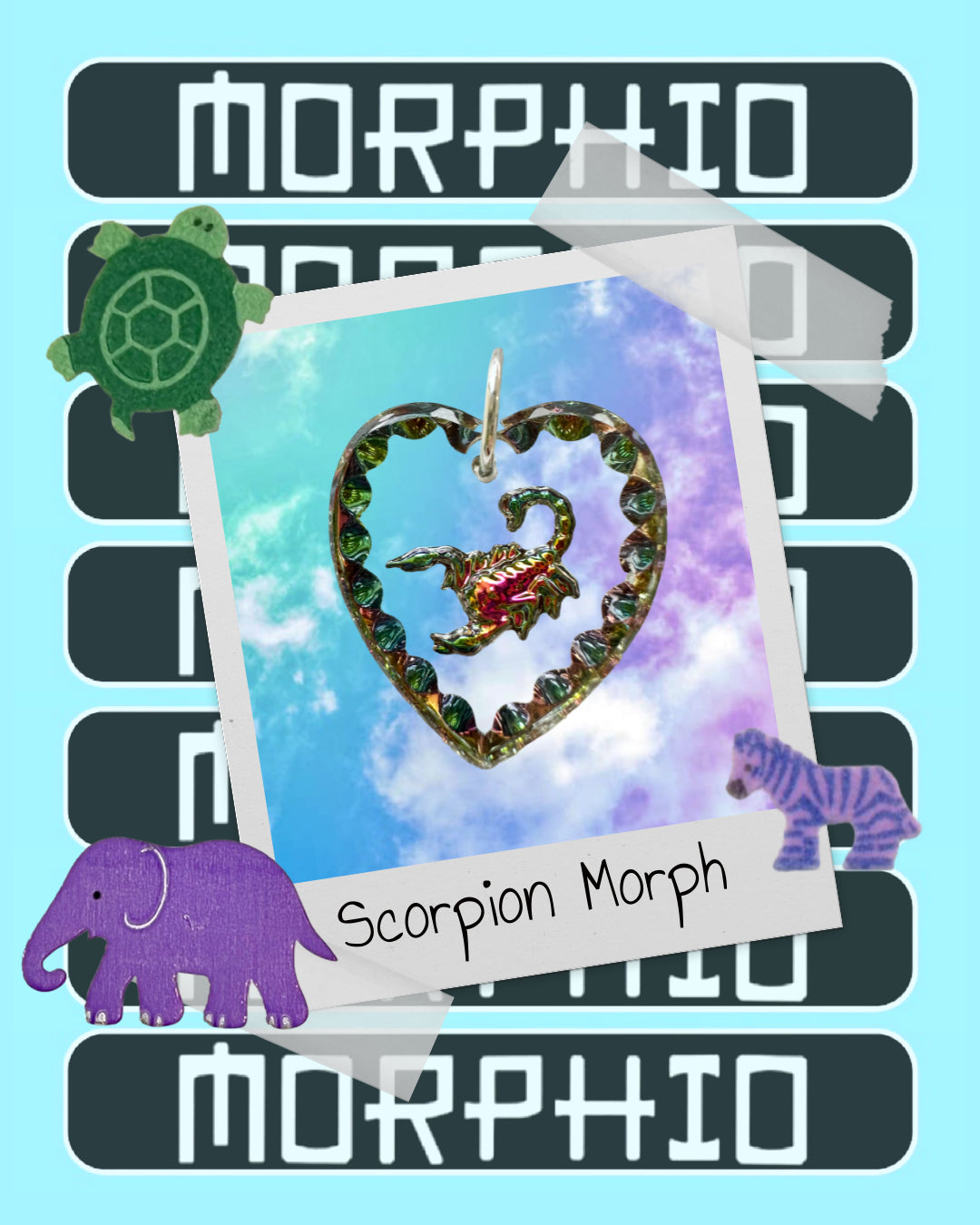 MORPHIO: Scorpion Morph Sterling Silver Necklace