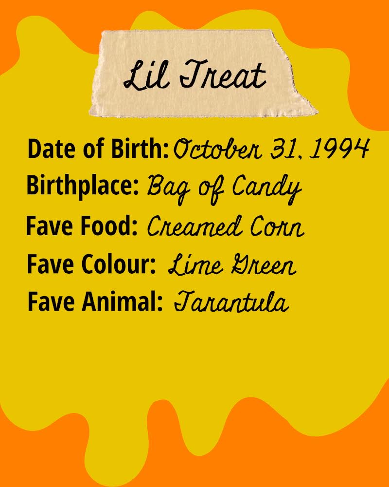 SAMPLE Lil Goobers: Lil Treat Charm Seed Bead Necklace